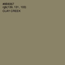 #8B8367 - Clay Creek Color Image